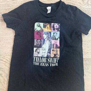 Taylor Swift The Eras Tour Black T-Shirt